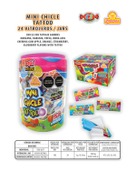 MINI CHICLE TATTOO 24 VITROLEROS - Imagen 4