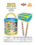 WAFER STICK VAINILLA 180 PZAS - Imagen 4