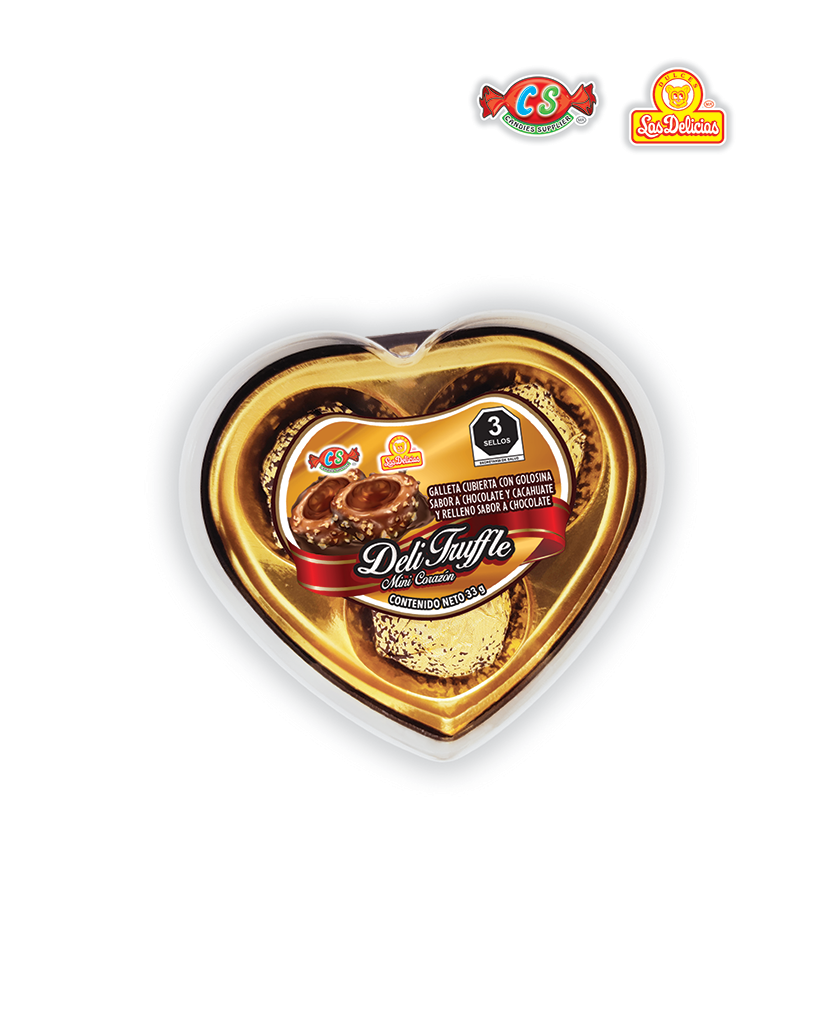DTR010_2-2.png DELI TRUFFLE MINI CORAZON - Imagen 1