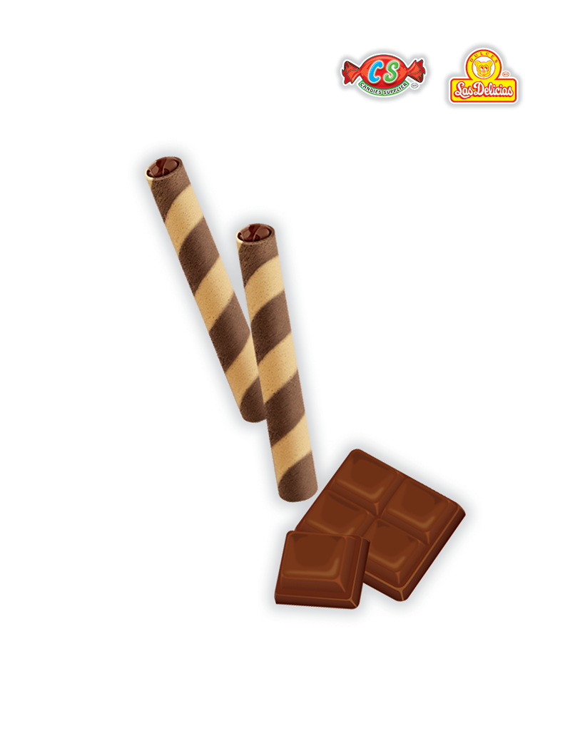 WST123_11.png MINI WAFER STICK CHOCOLATE - Imagen 1